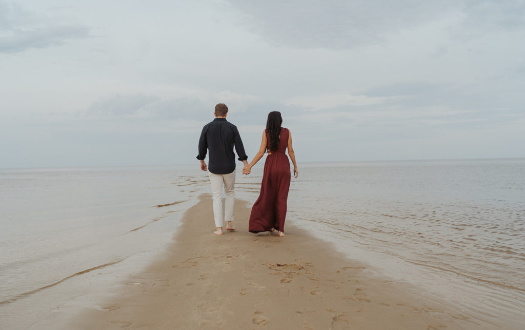 Mashes Sands Beach Couples Session