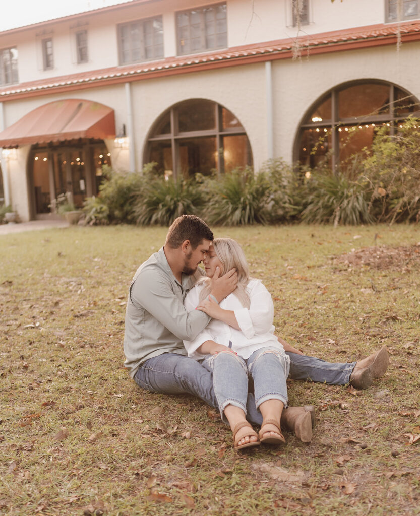romantic couple photography fall engagement photos