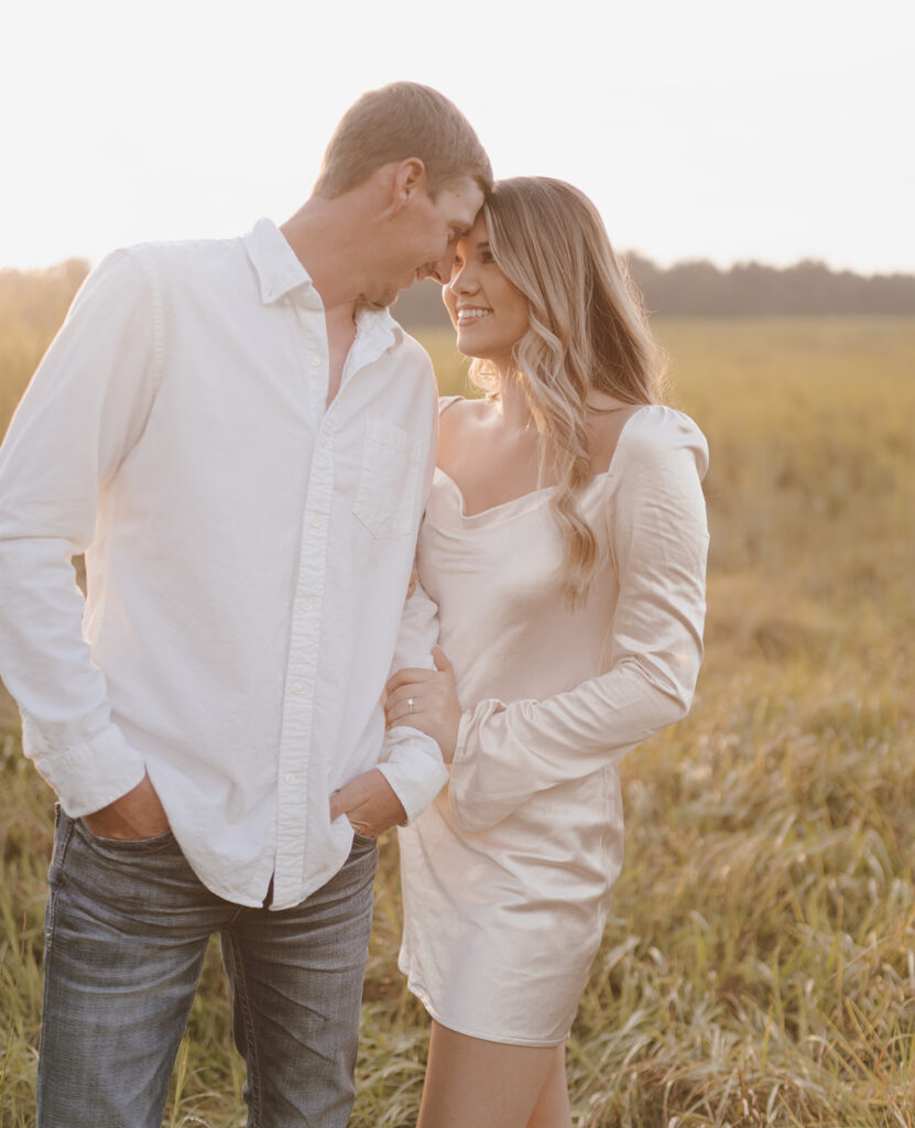 romantic and candid engagement photos in florida