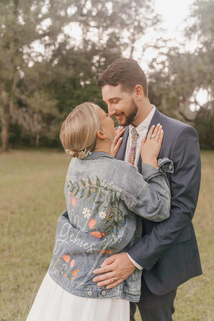 romantic bride and groom portraits in Tallahassee florida