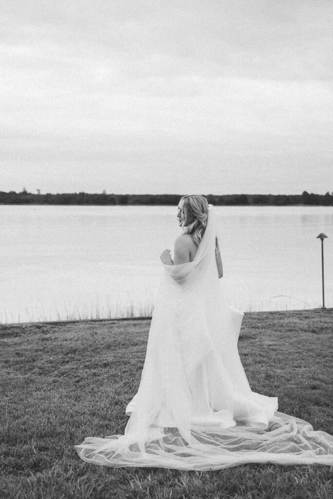 documentary style and film inspired wedding photos of bride
