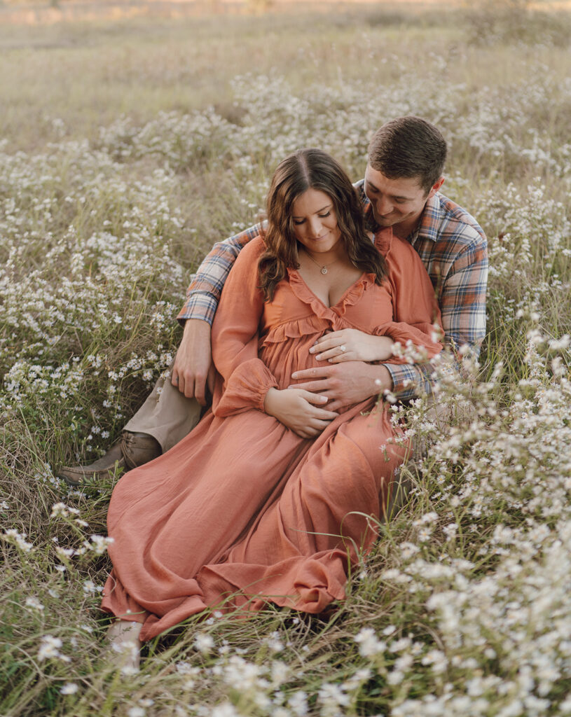 maternity photos couples session in Tallahassee Florida