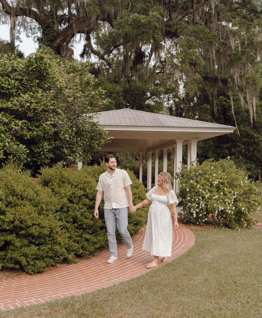 maclay gardens park florida maternity session documentary style photography