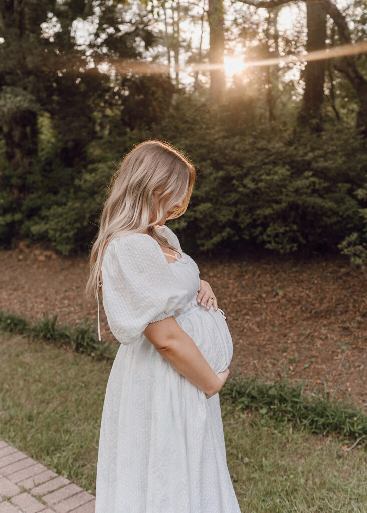 maclay gardens park florida maternity session documentary style photography