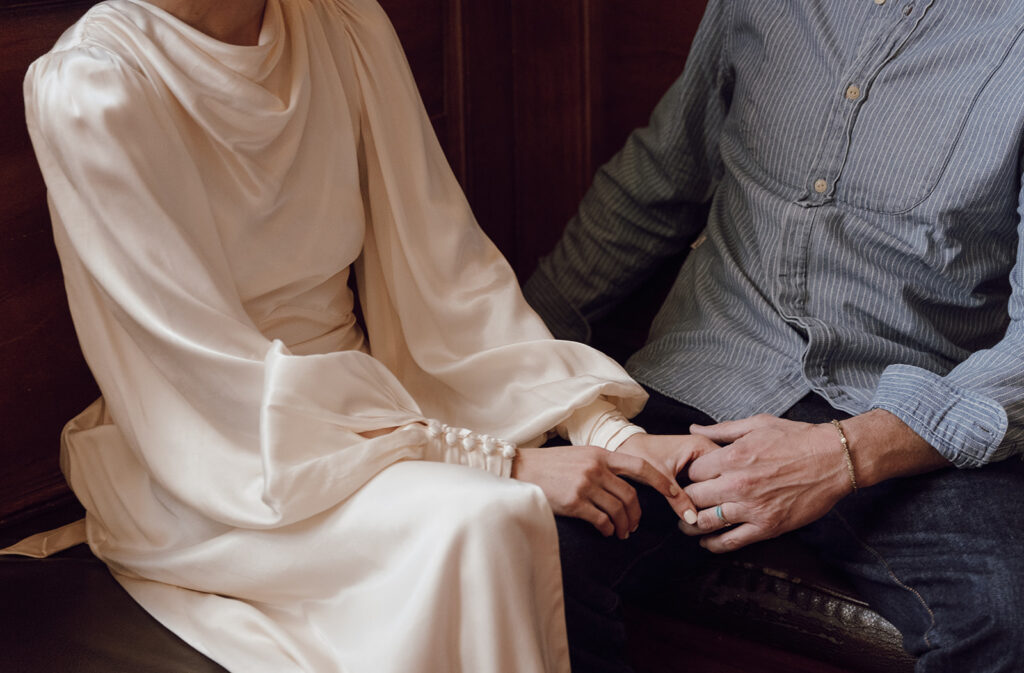 bride and groom detail photos in the stanley hotel