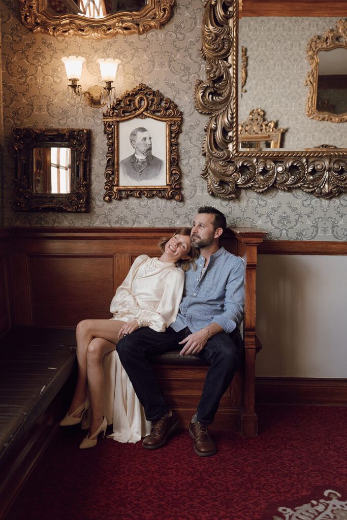 bridal portraits indoors antique and timeless