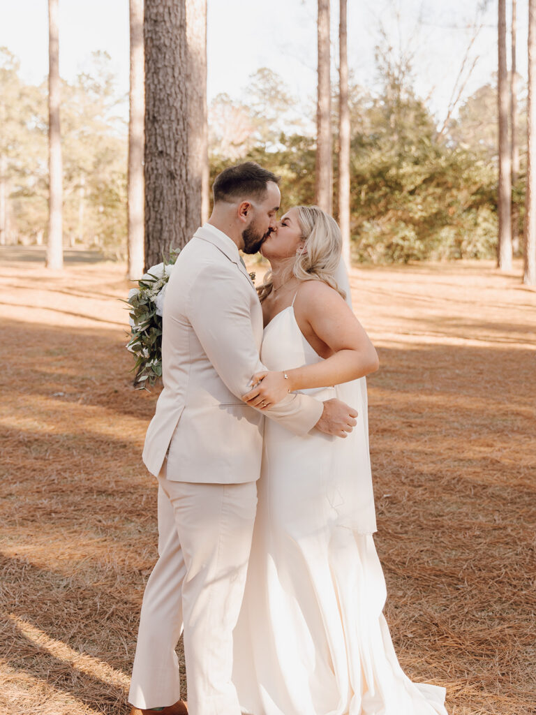 sunset portraits with bride and groom golden hour wedding photos the homestead barn