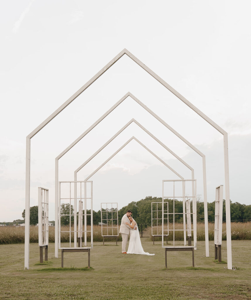 georgia destination wedding on wild daisy farm in atlanta