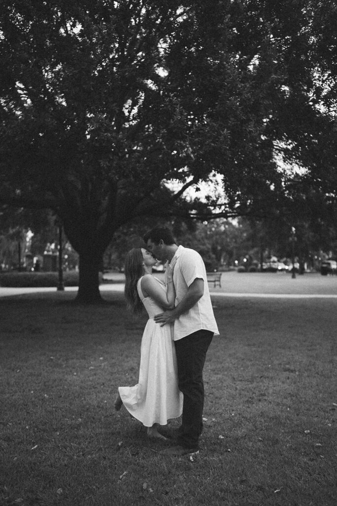 florida engagement photos in orlando hannibal square