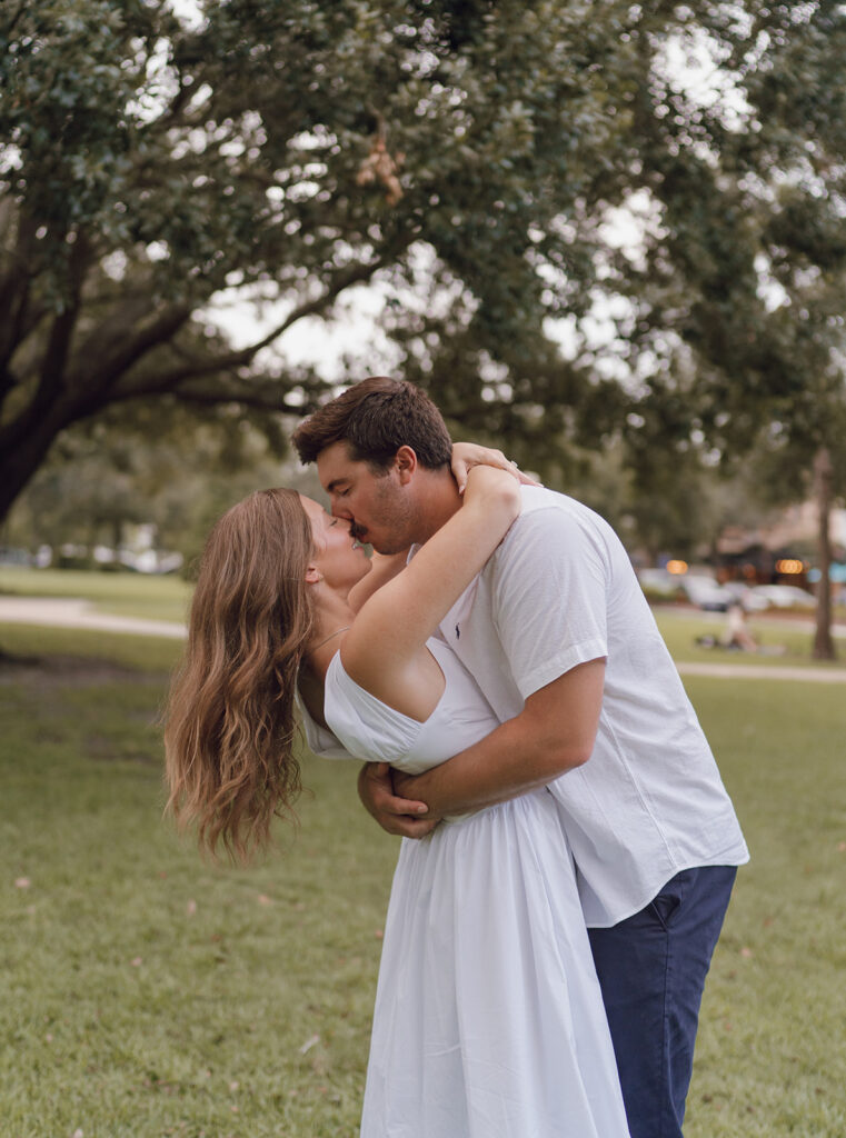 Hannibal Square Engagement Photos in Orlando, Florida