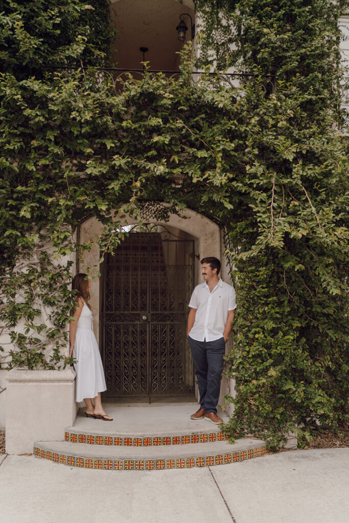 Hannibal Square Engagement Photos in Orlando, Florida