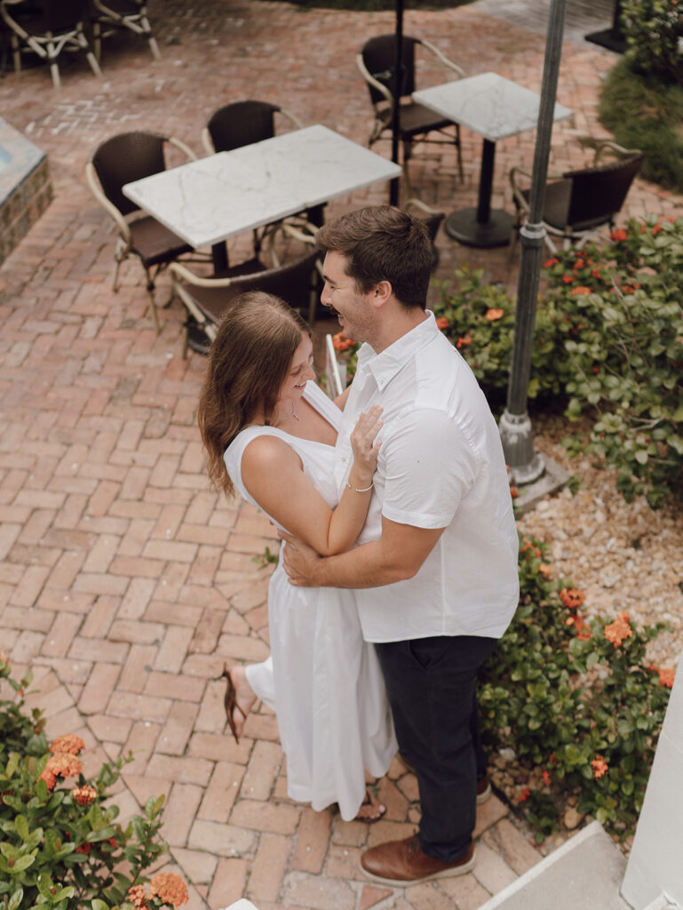 Hannibal Square Engagement Photos in Orlando, Florida