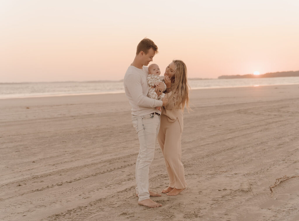 Beach Newborn Photos in Charleston, SC