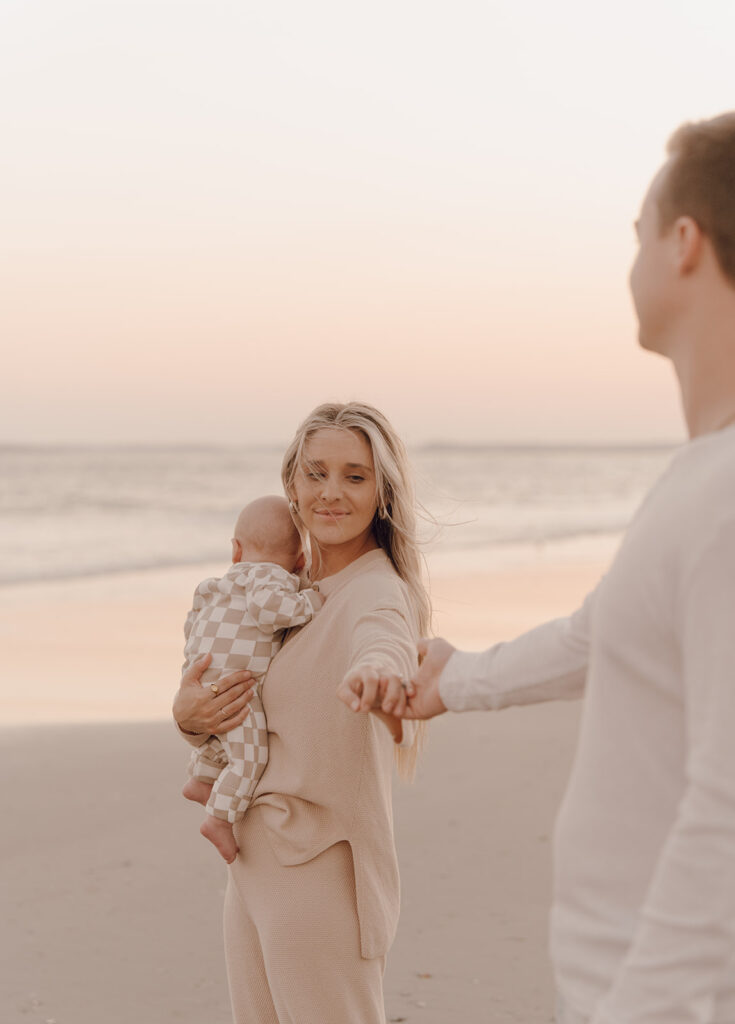 Beach Newborn Photos in Charleston, SC