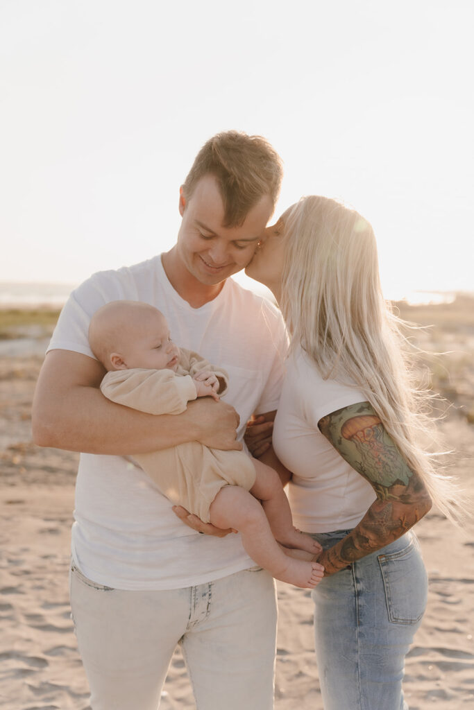 Beach Newborn Photos in Charleston, SC