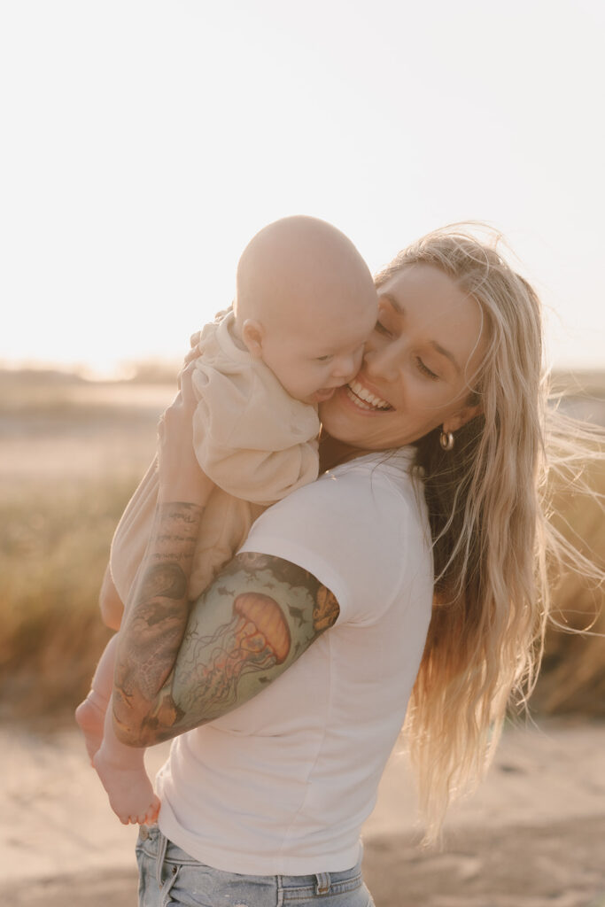 Beach Newborn Photos in Charleston, SC