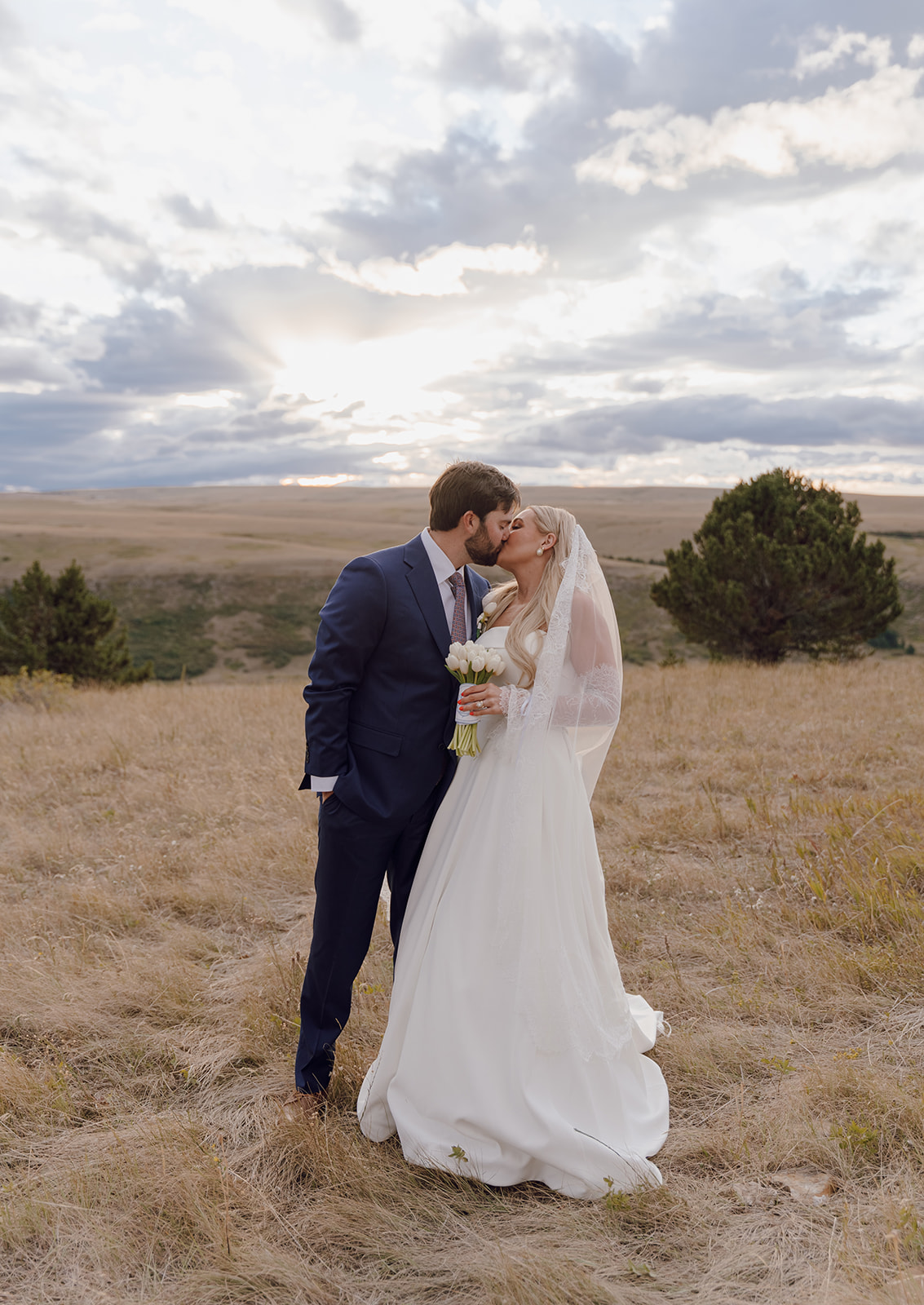 Sally and Brett Easterling Montana Wedding