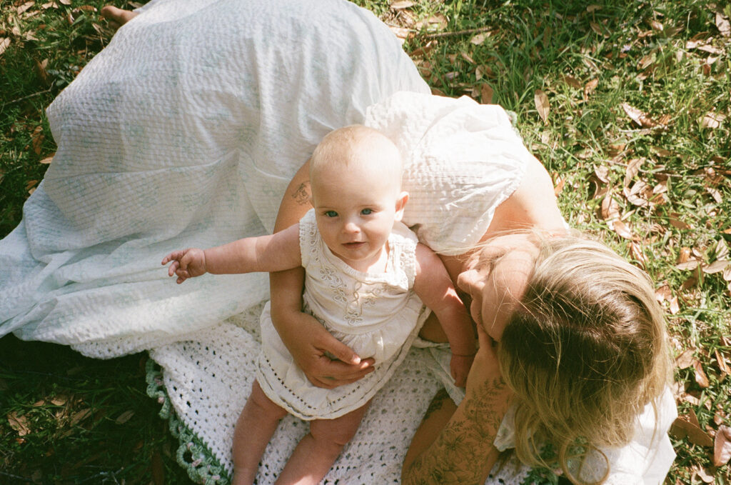 Spring Mommy and Me Pictures on Film at Maclay Gardens State Park