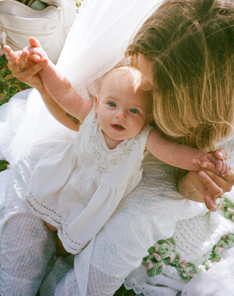 Spring Mommy and Me Pictures on Film at Maclay Gardens State Park