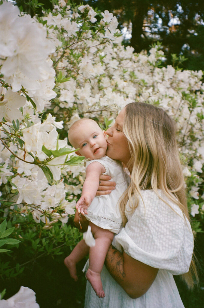 Spring Mommy and Me Pictures on Film at Maclay Gardens State Park