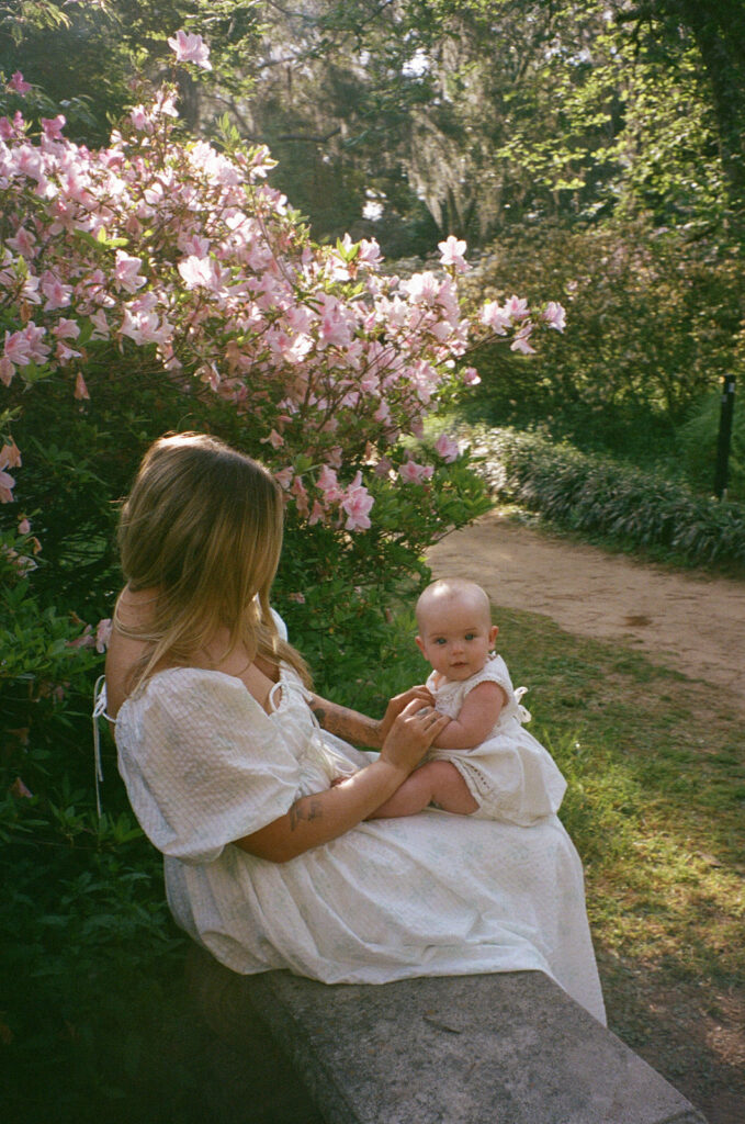 outdoor candid baby photos mommy and me pictures in spring