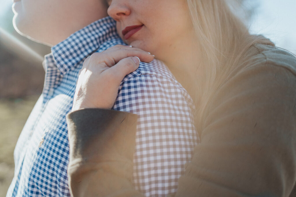 Great Smoky Mountain Engagement Photos in Foothills Parkway