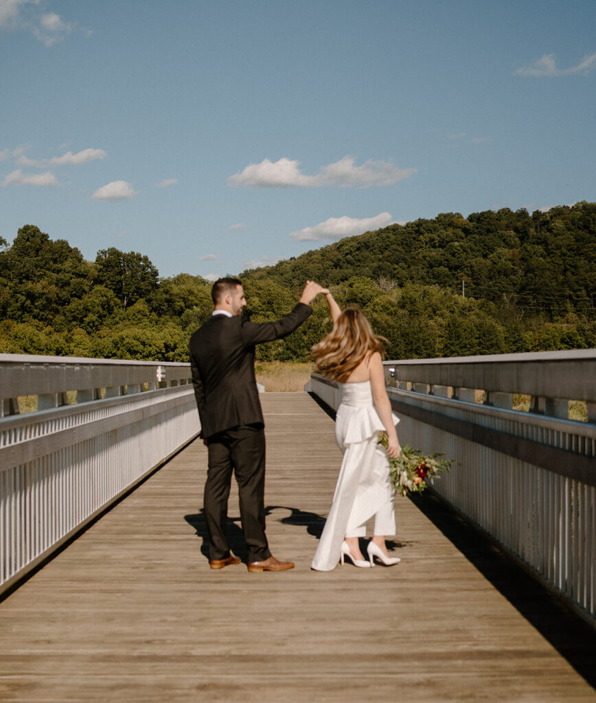 The Sweetest Knoxville Elopement at Seven Islands State Park