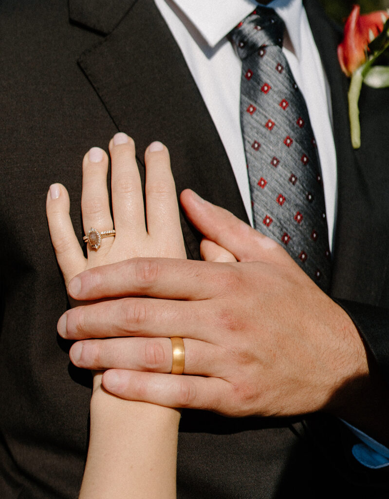 fall wedding rings vintage