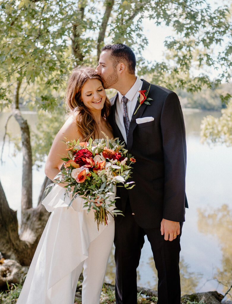 The Sweetest Knoxville Elopement at Seven Islands State Park