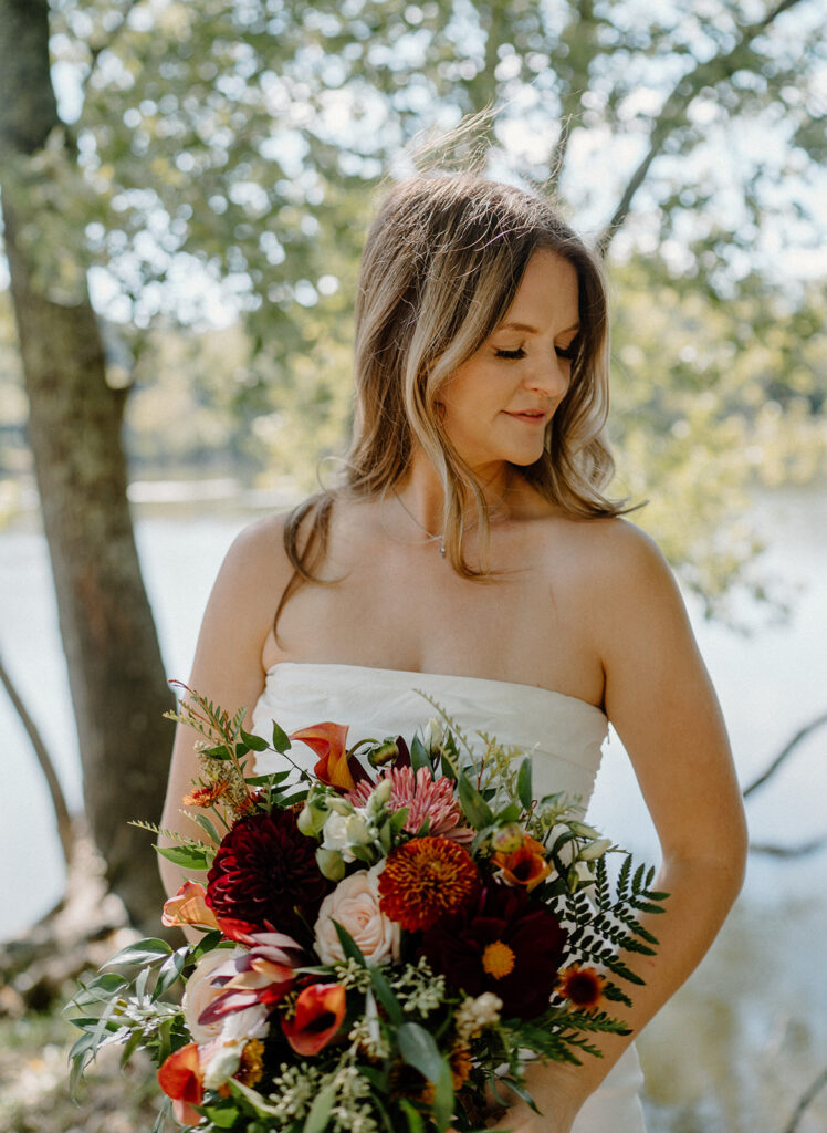 The Sweetest Knoxville Elopement at Seven Islands State Park