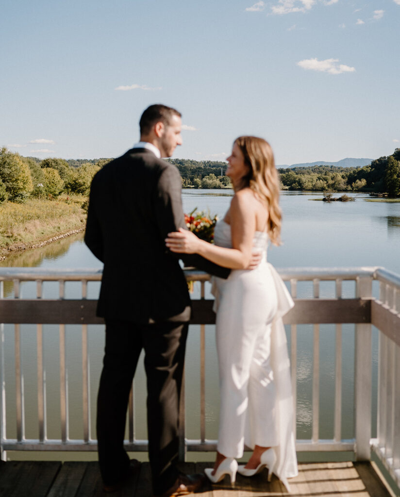 The Sweetest Knoxville Elopement at Seven Islands State Park