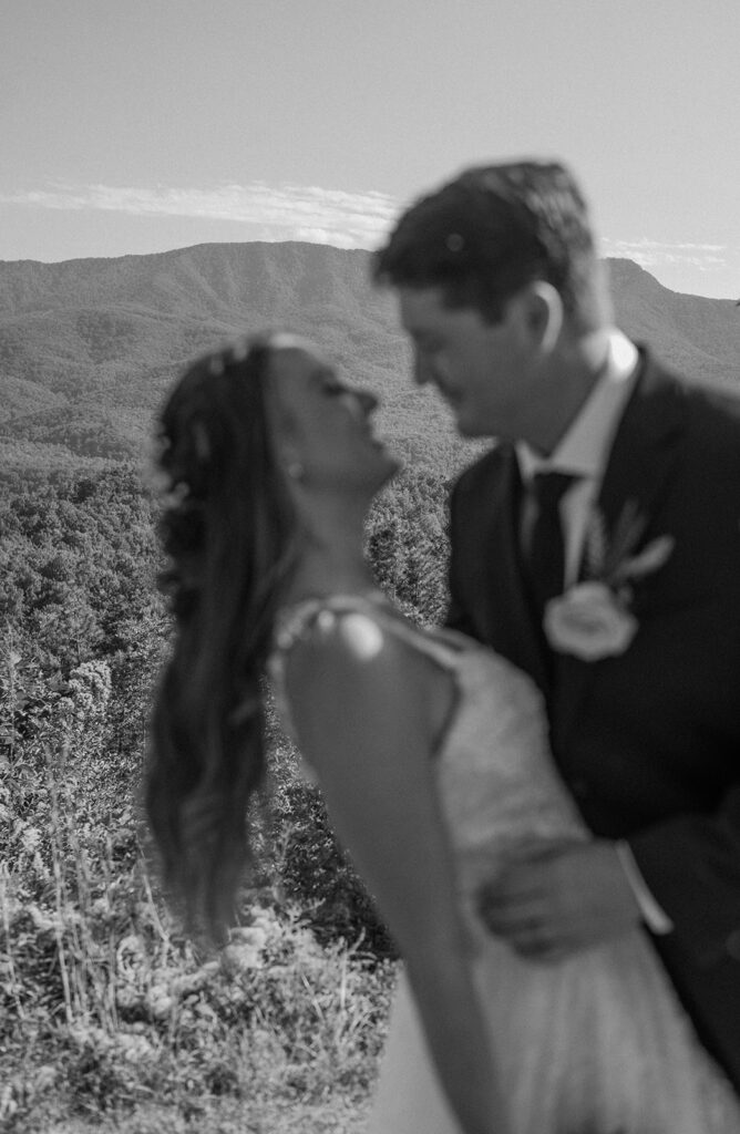 Intimate Mountaintop Wedding in Gatlinburg TN Surrounded by Loved Ones