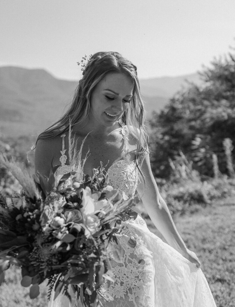 Intimate Mountaintop Wedding in Gatlinburg TN Surrounded by Loved Ones