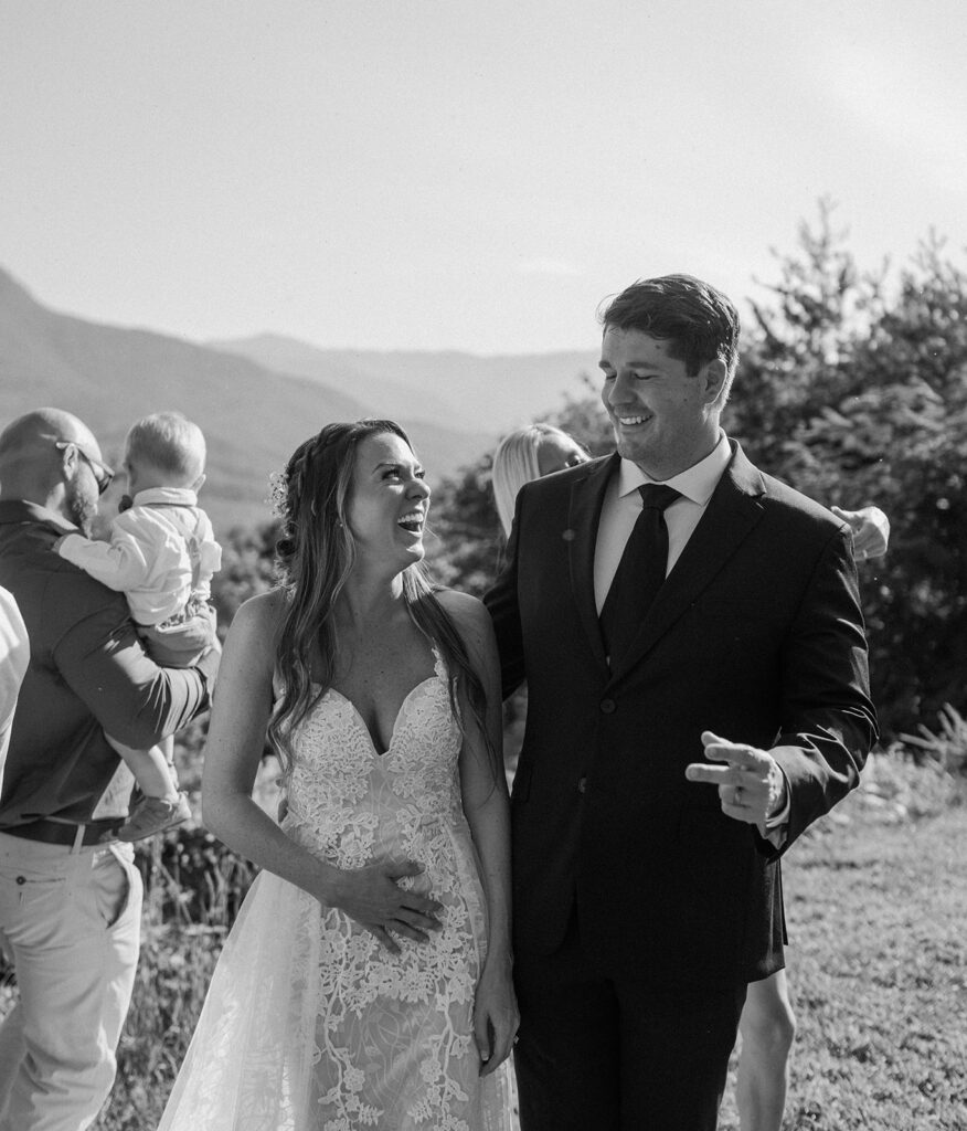 Intimate Mountaintop Wedding in Gatlinburg TN Surrounded by Loved Ones