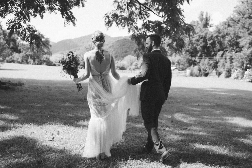 A Cozy Autumn Wedding at The Fields of Blackberry Cove in Asheville, NC