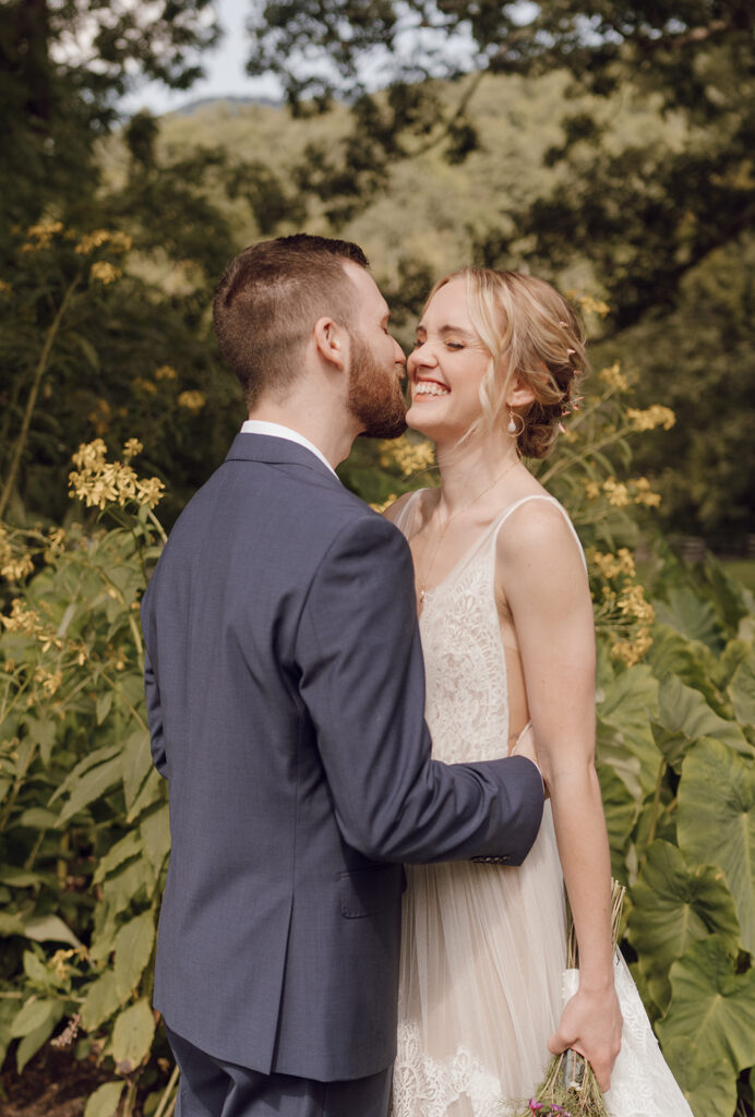 A Cozy Autumn Wedding at The Fields of Blackberry Cove in Asheville, NC