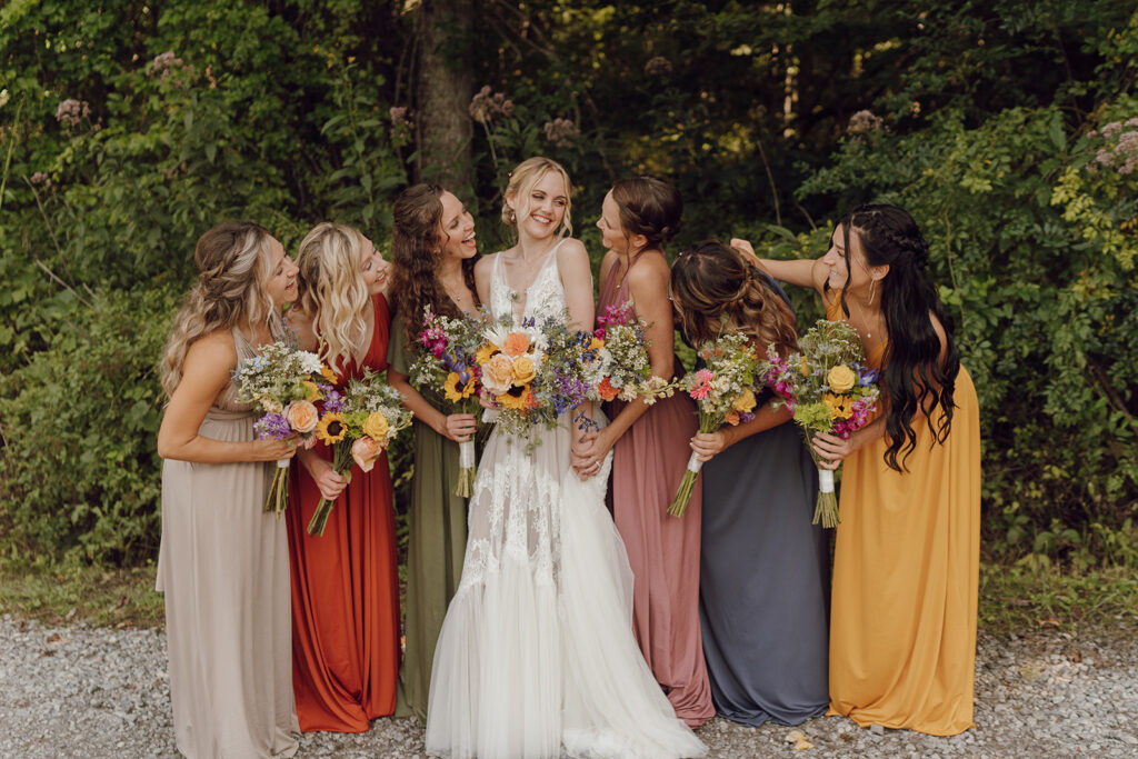 A Cozy Autumn Wedding at The Fields of Blackberry Cove in Asheville, NC