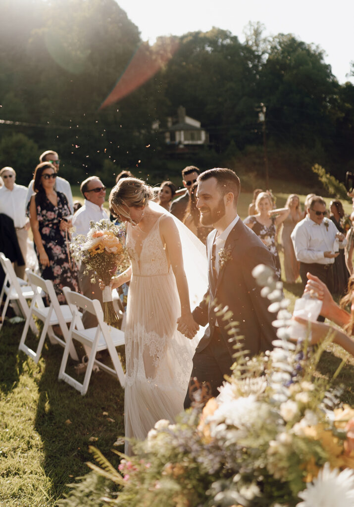 A Cozy Autumn Wedding at The Fields of Blackberry Cove in Asheville, NC