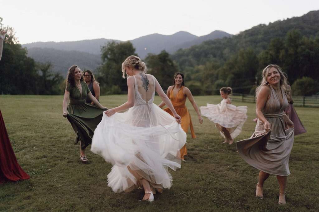 A Cozy Autumn Wedding at The Fields of Blackberry Cove in Asheville, NC