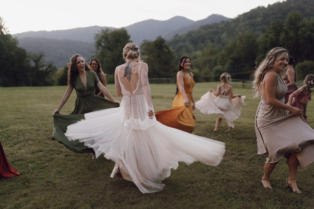 A Cozy Autumn Wedding at The Fields of Blackberry Cove in Asheville, NC