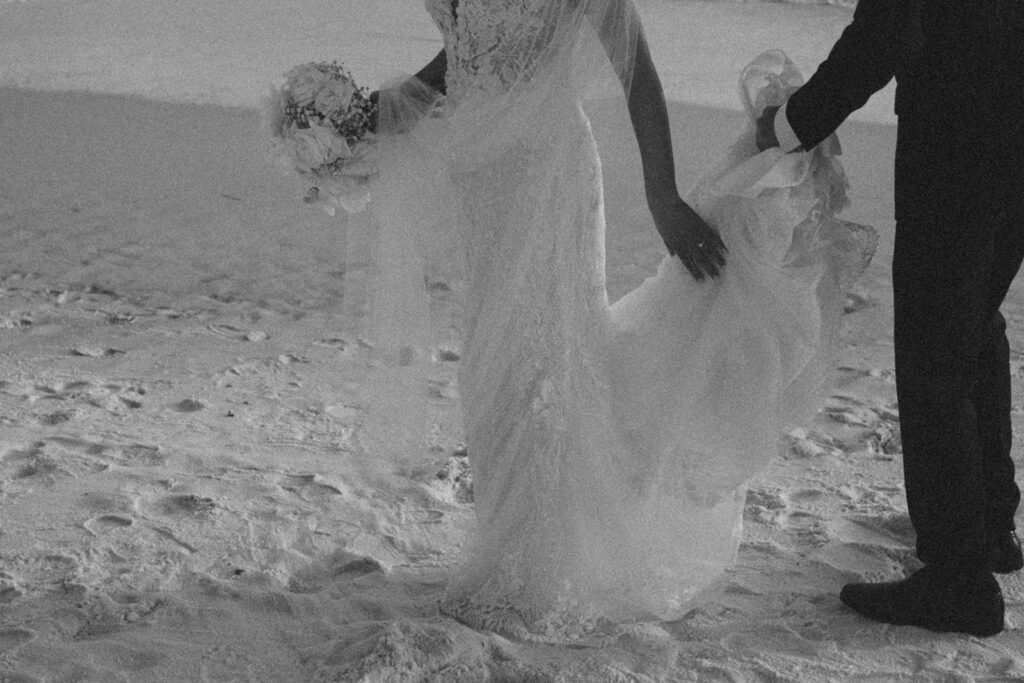 documentary style wedding photography film-inspired