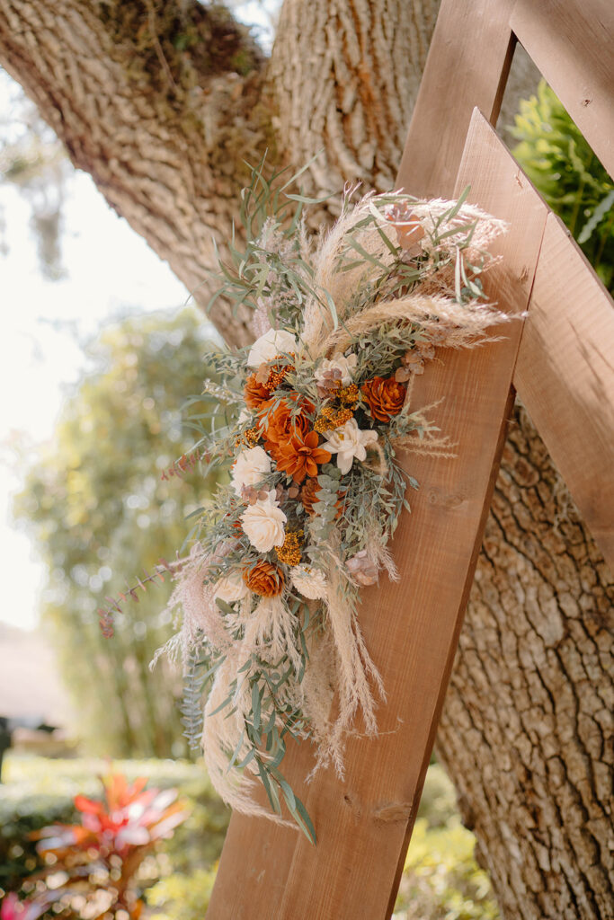 moss estates florida wedding venue outdoor ceremony space