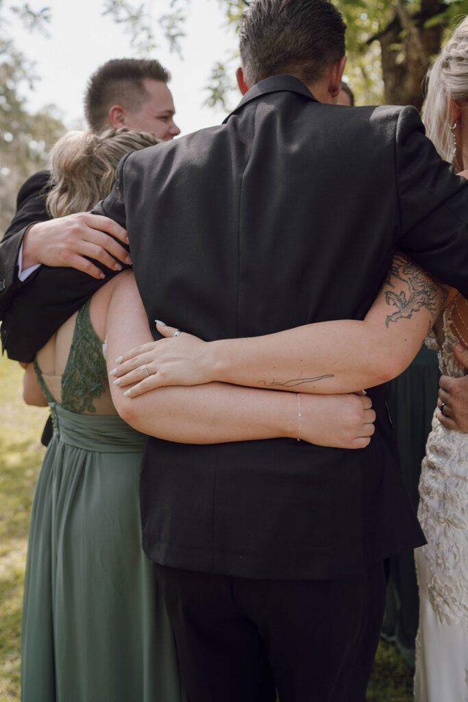 candid and cinematic wedding photos in eustis florida