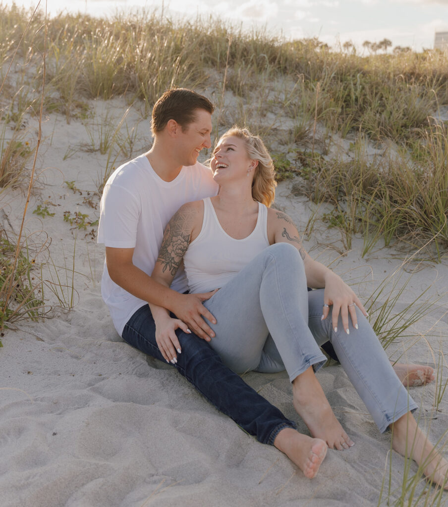 Cinematic Cocoa Beach Engagement Pictures With Cassidee and Brodie