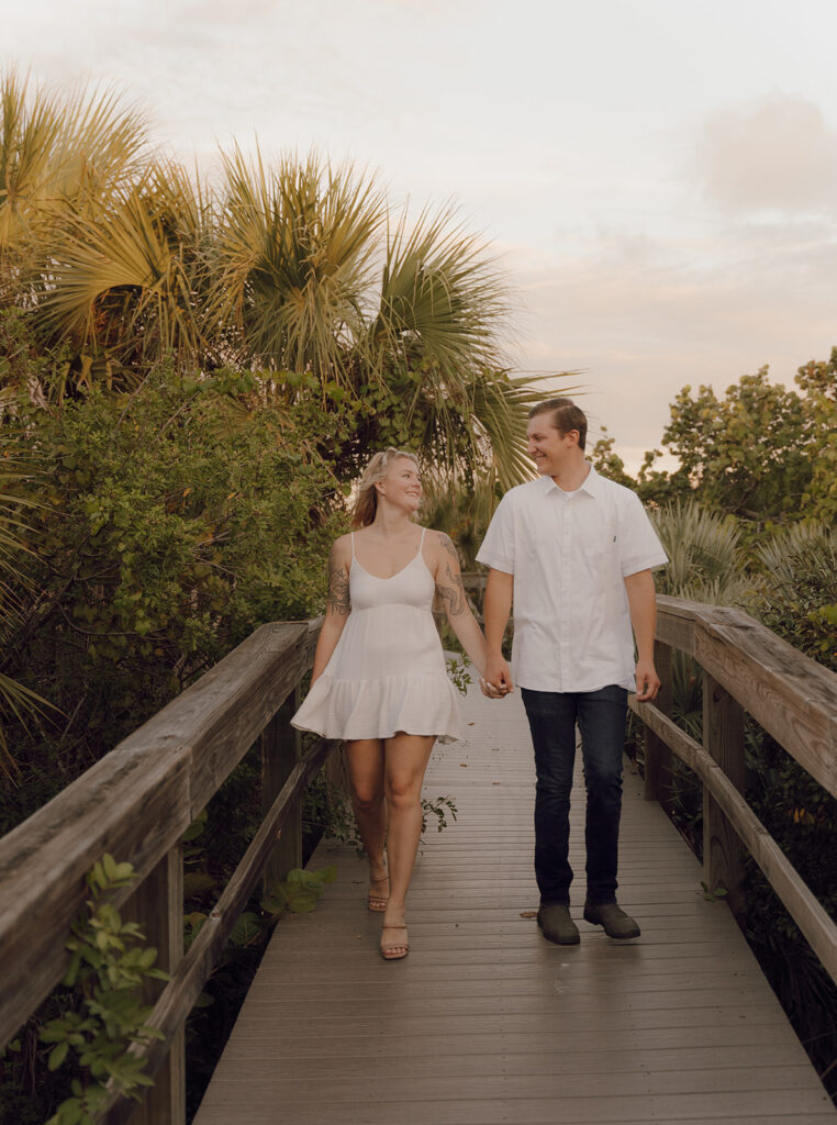 Cinematic Cocoa Beach Engagement Pictures With Cassidee and Brodie