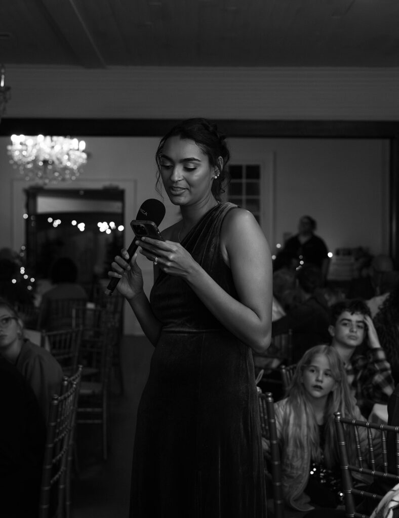 christmas winter wedding reception photos