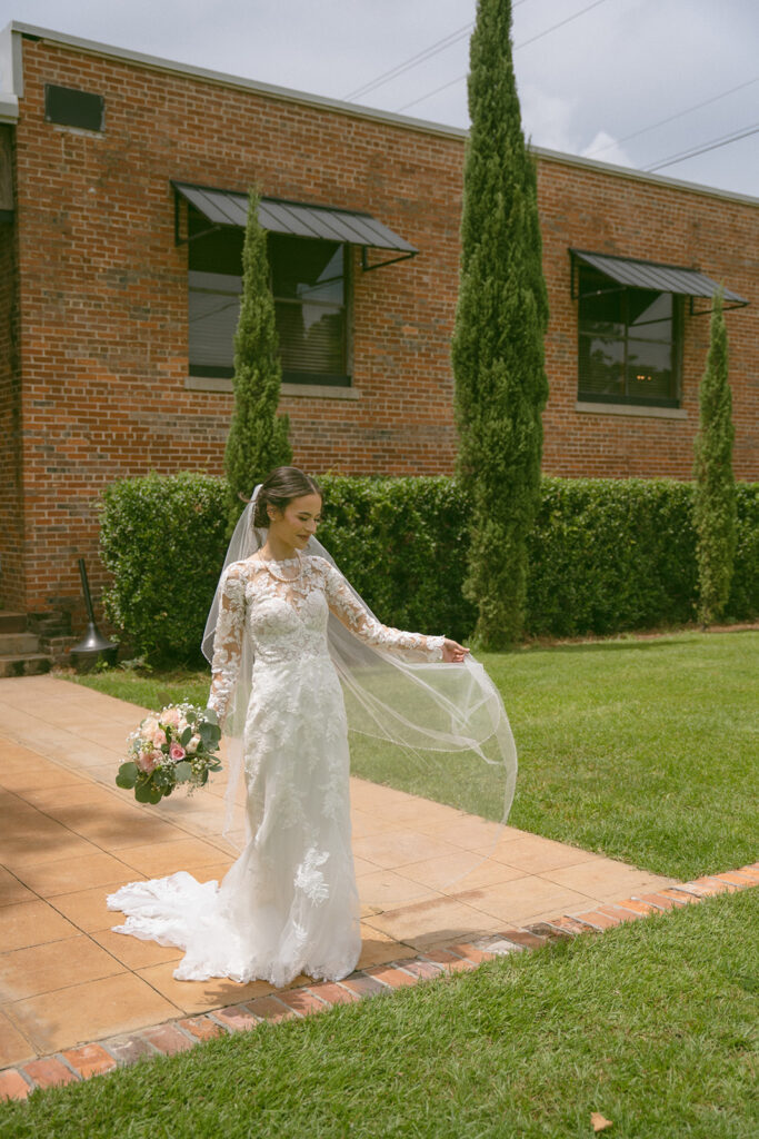 film inspired bridal portraits outdoors