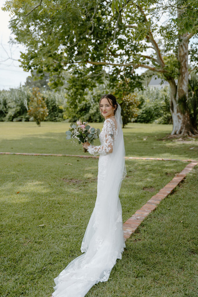 film inspired bridal portraits outdoors