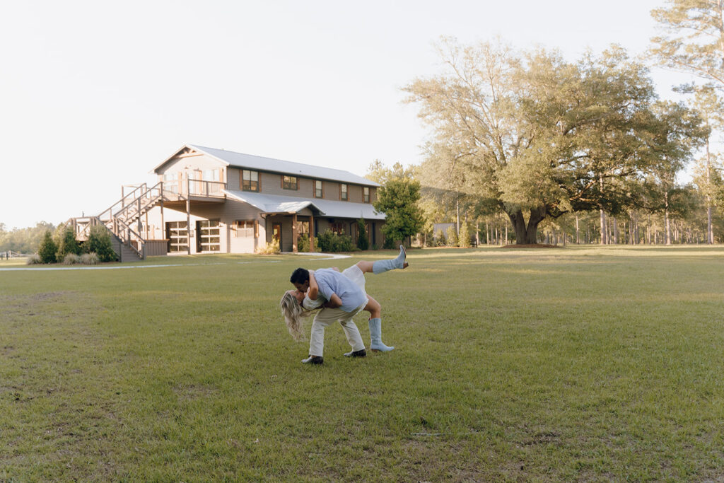mount pleasant lodge wedding venue engagement photos