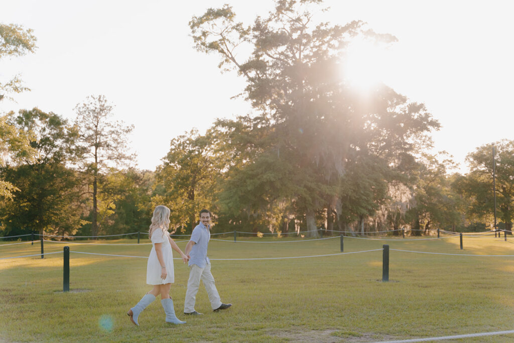 mount pleasant lodge wedding venue engagement photos